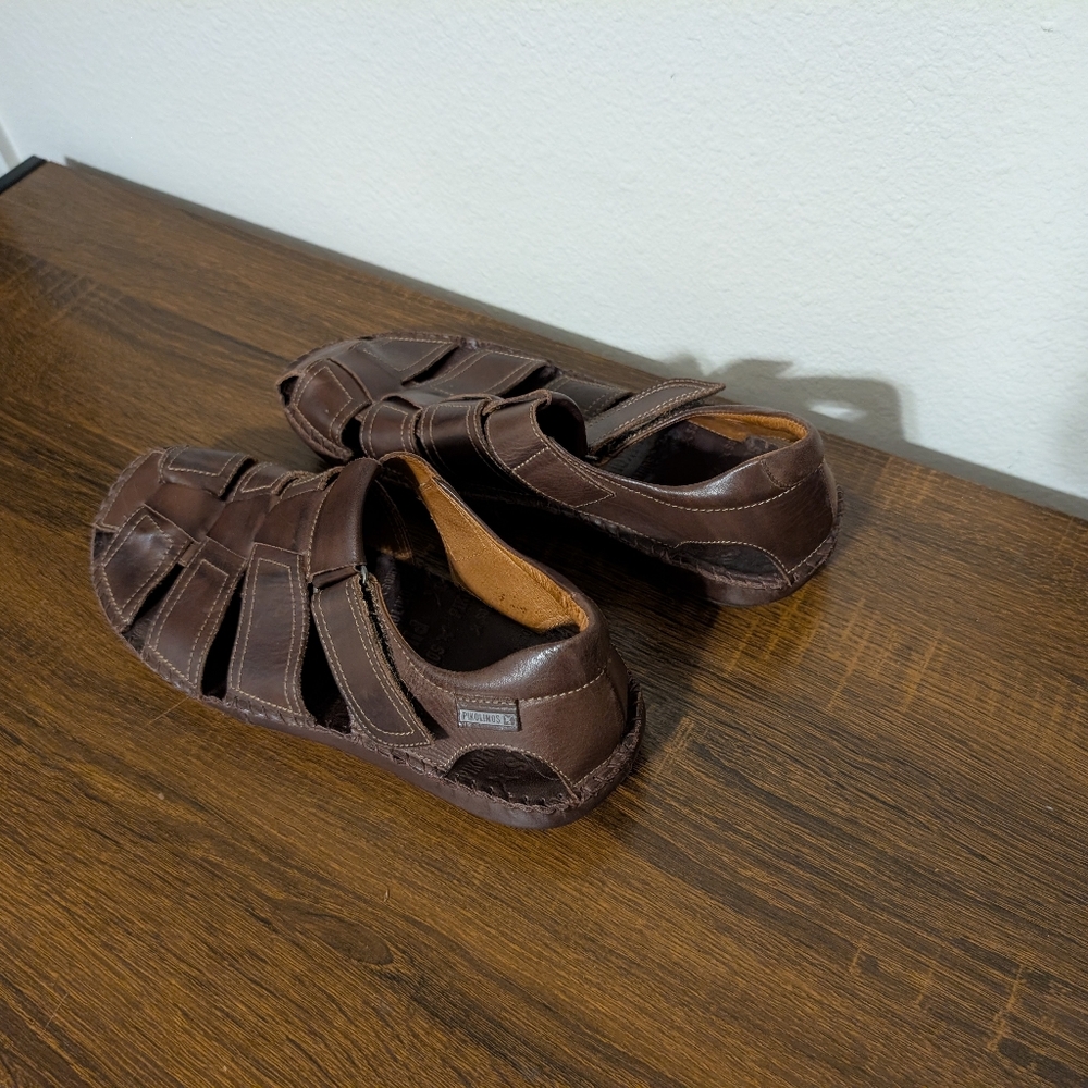 Pikolinos Tarifa Mens Sandals Size 43 Europe 10 US Brown - Picture 4 of 6